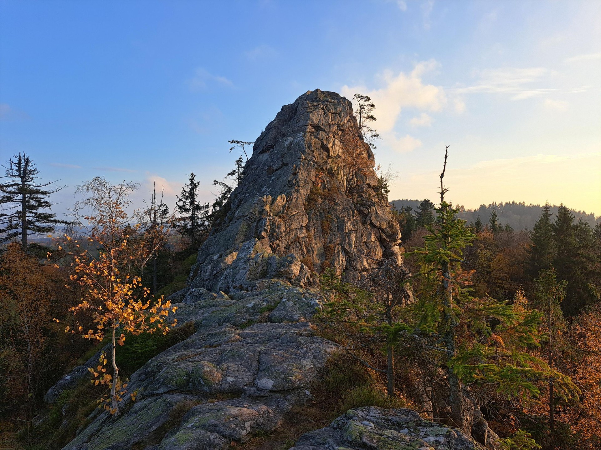 Drátenická skála, autorka fotky: Markéta Naušová
